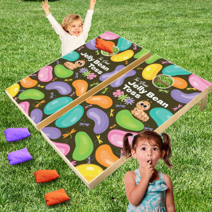 Cornhole Set Easter Jelly Bean Toss