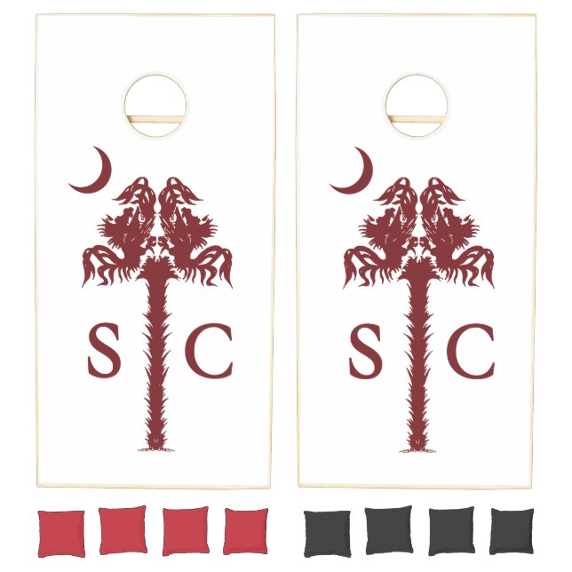 Cornhole Set - Gamecocks - SC Cockatree (Set)