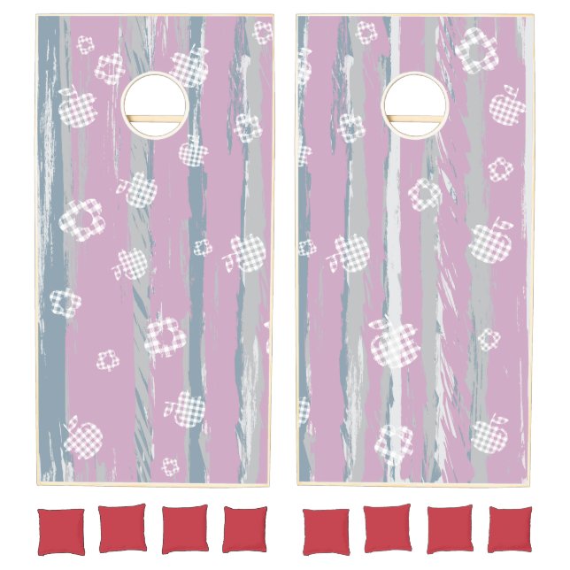 Cornhole Set – Gingham Orchard (Set)