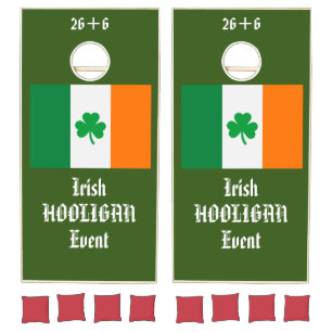 Cornhole Set Irish Hooligan 