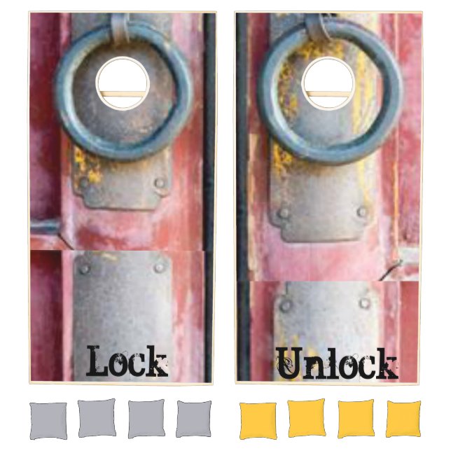 Cornhole Set Lock (Set)