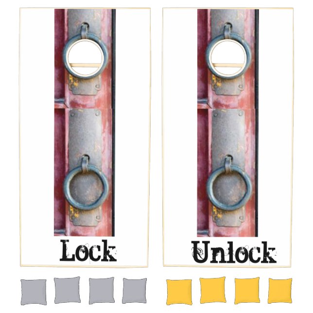 Cornhole Set Lock (Set)