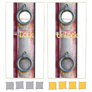 Cornhole Set Lock