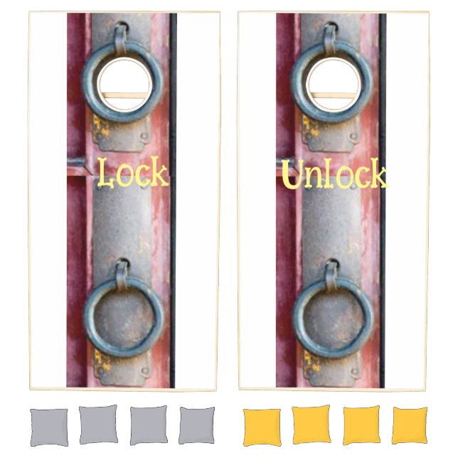 Cornhole Set Lock (Set)