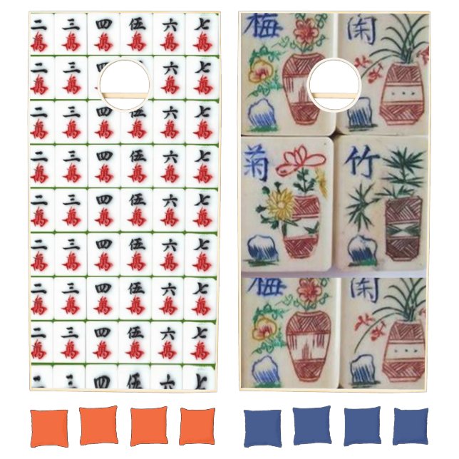 Cornhole Set Mahjong (Set)