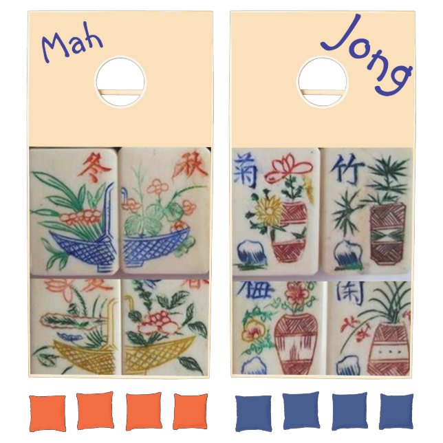 Cornhole Set Mahjong (Set)
