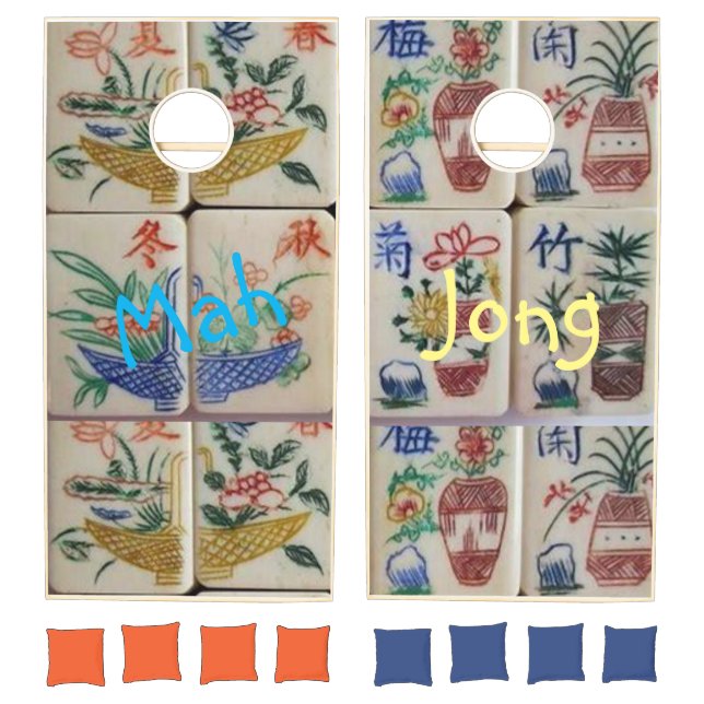 Cornhole Set Mahjong (Set)