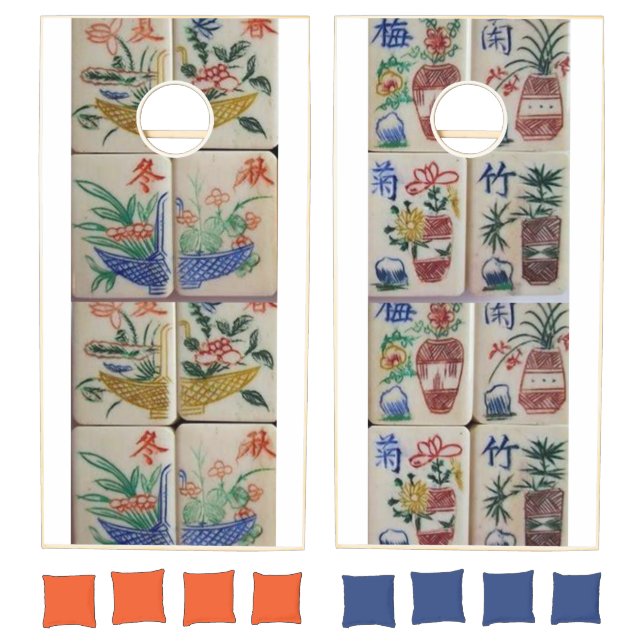 Cornhole Set Mahjong (Set)