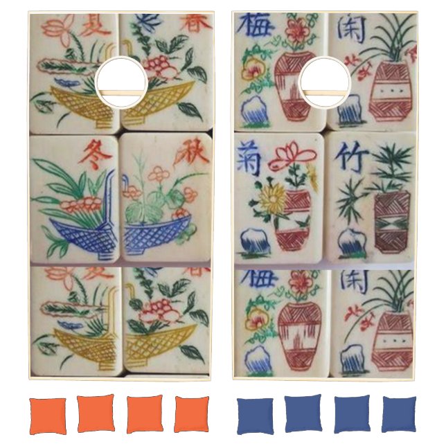 Cornhole Set Mahjong (Set)