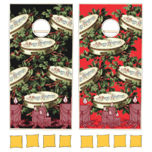 Cornhole Set Merry Christmas