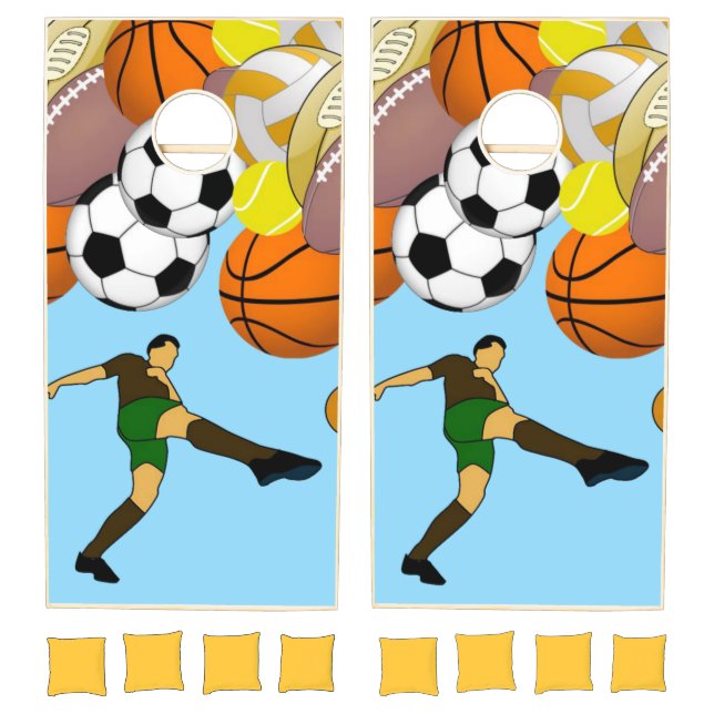 Cornhole Set Merry Christmas Sports  (Set)