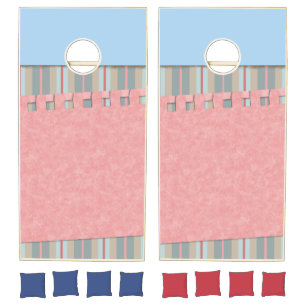 Cornhole Set Pink