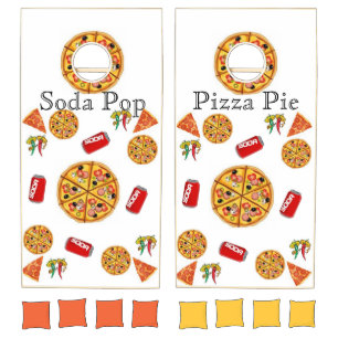 Cornhole Set Pizza Pizzeria