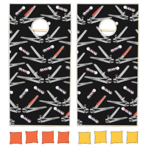Cornhole Set Stylist Salon Clippers Barbershop