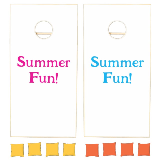Cornhole Set Summer Fun! (Set)