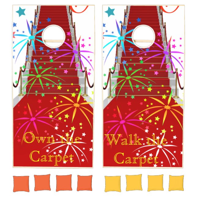 Cornhole Set Walk the Carpet (Set)