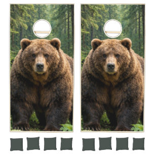 Cornhole Set Wildlife Big Bear
