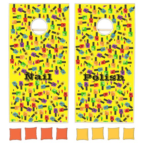 Cornhole Set Yellow Nail Polish Colors