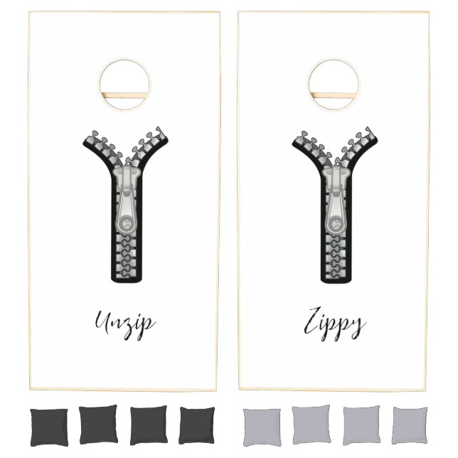 Cornhole Set Zipper  (Set)