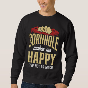 Cornhole Team Bean Bag Player Champ Cornhole Makes Sweatshirt