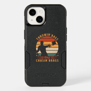 Cornhole - Throwin Bags And Chasin Brags OtterBox iPhone 14 Case