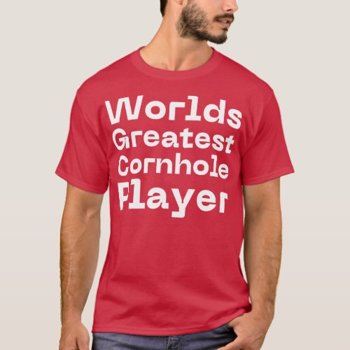 Cornhole Tournament T_Shirt