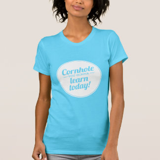 Cornhole You Gonna Learn Today Dark T-Shirt