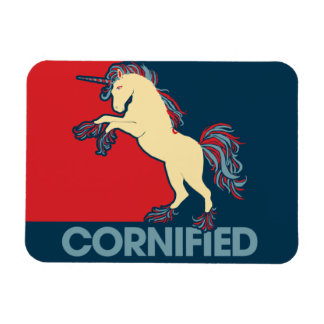 Cornified unicorn parody magnet