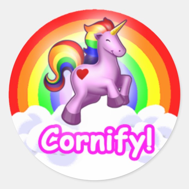 Cornify Sticker (Front)