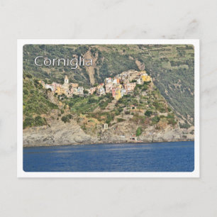 CORNIGLIA - Cinque Terre - Liguria - Italy Postcard
