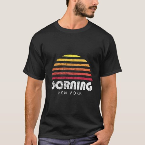 Corning Ny Shirt _ Sunset New York Corning