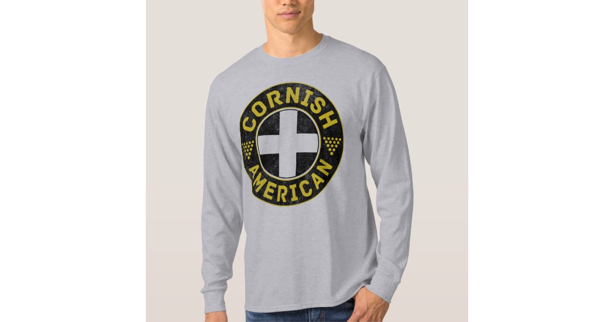 Cornish American Saint Piran S Flag Tee Zazzle Com