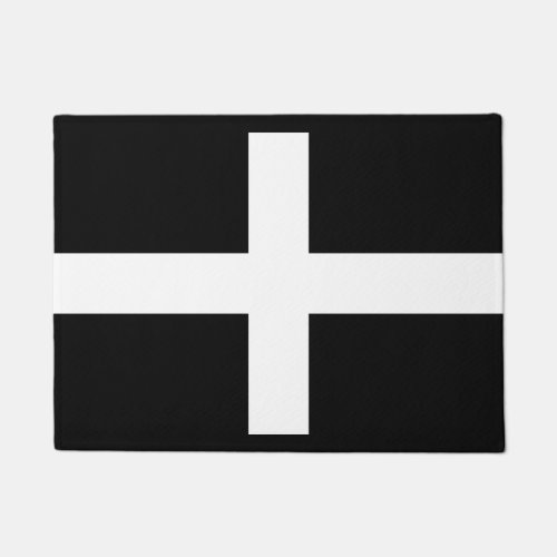 Cornish Flag Cornwall County of England UK Doormat