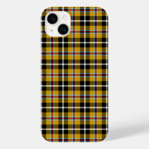 Cornish National Tartan Yellow Black Plaid Case-Mate iPhone 14 Plus Case
