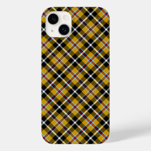Cornish National Tartan Yellow Black Plaid Case-Mate iPhone 14 Plus Case