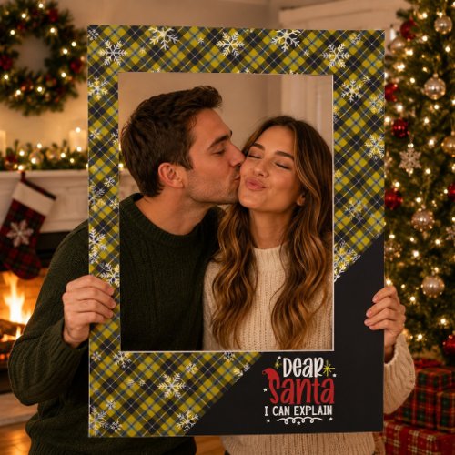 Cornish Original Scottish Tartan Christmas Selfie Frame