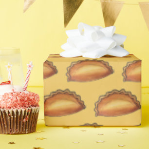 Cornish Pasty UK British Meat Pie Savoury Pastry Wrapping Paper