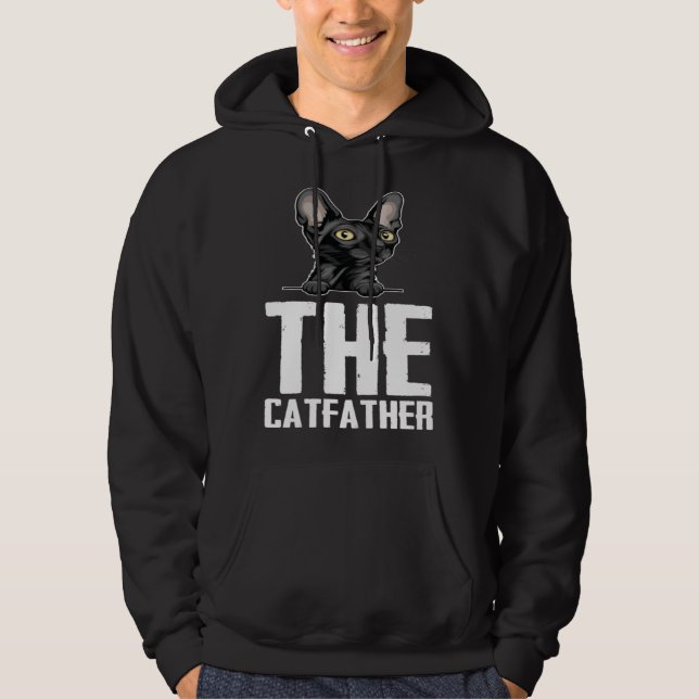 Cornish Rex cat Cornish Rex Cornish Rex kitten Hoodie (Front)