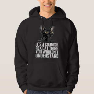 Cornish Rex cat  Cornish Rex  Cornish Rex kitten Hoodie