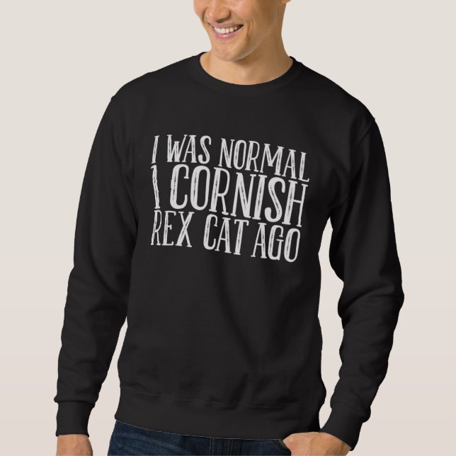 Cornish Rex  Cornish Rex kitten  Cornish Rexs Sweatshirt (Front)