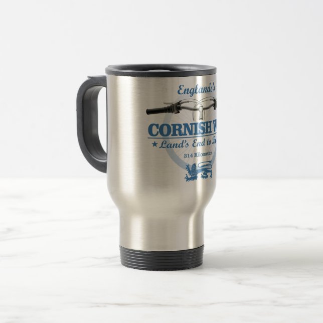 Cornish Way (H2) Travel Mug (Front Left)