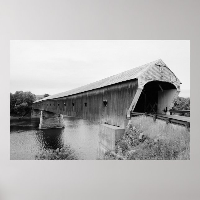 Cornish-Windsor Covered Bridge Poster (Front)