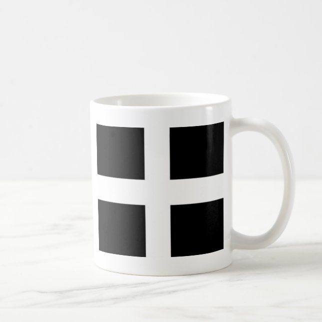 cornishslang cornwall kernow flag coffee mug (Right)
