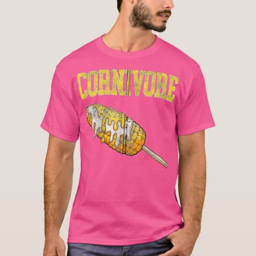 Cornivore Corn on the Cob Buttered Zip  T_Shirt