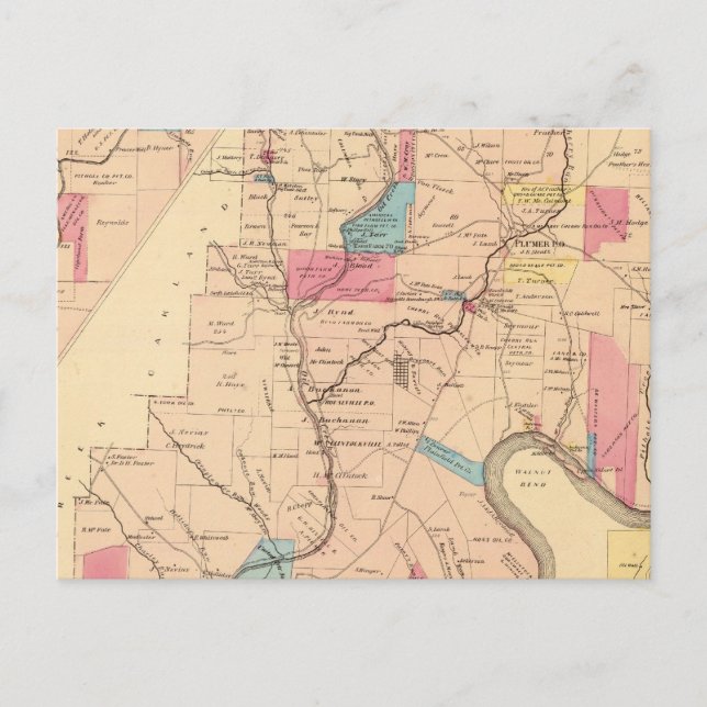 Cornplanter Township Postcard (Front)