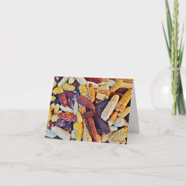 Corns of Quite, Equador Card (Front)