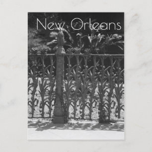 Cornstalk Wrought Iron Fence Postcard
