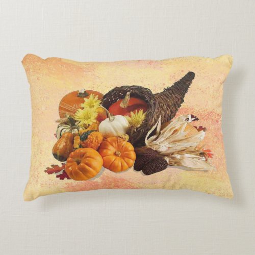 Cornucopia 2 decorative pillow