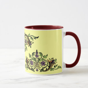 Cornucopia Antique Thanksgiving Art Coffee Mug