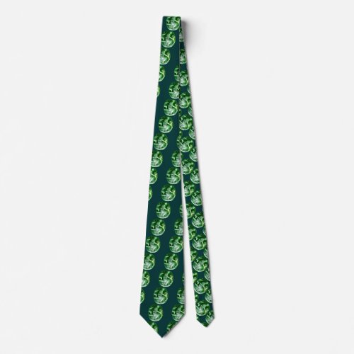 CORNUCOPIA  Bright Emerald Green Neck Tie